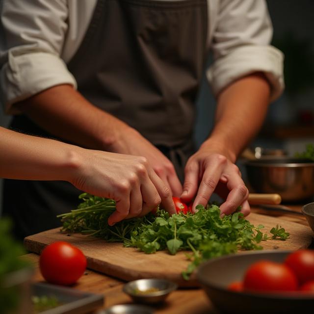 Cultural cooking workshop experience