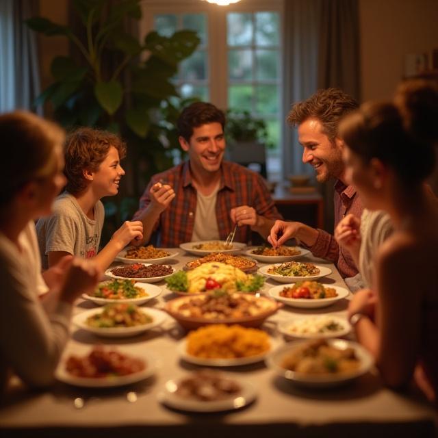 Local home dining experience